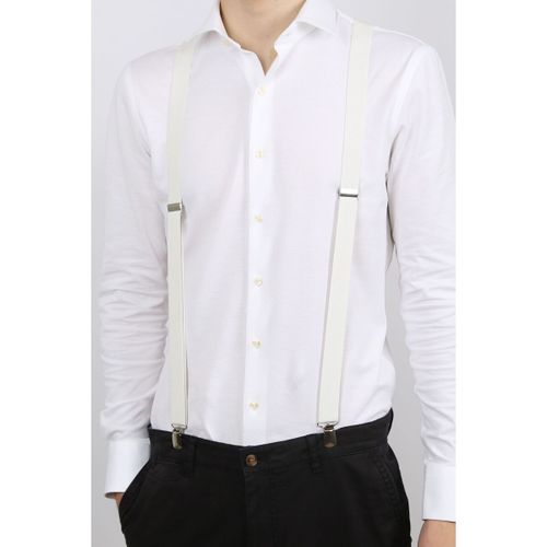Cravates et accessoires Bretelles Modèle X Blanche - Suitable - Modalova