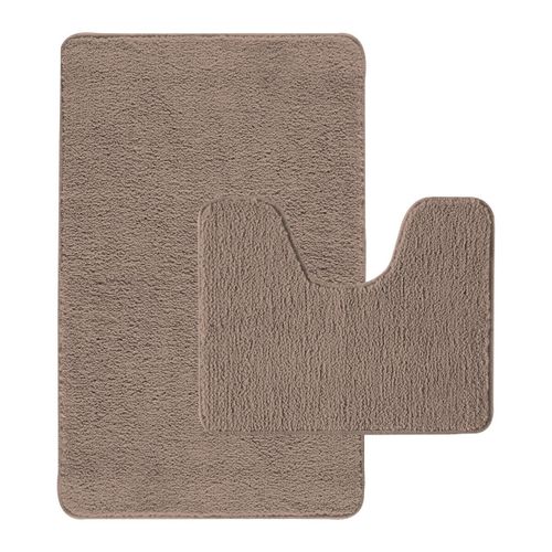 Tapis de bain Lot de 2 tapis de bain polyester 50x80cm + 50x40cm - Guy Levasseur - Modalova