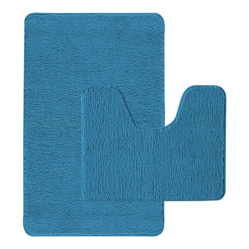 Tapis de bain Lot de 2 tapis de bain polyester 50x80cm + 50x40cm - Guy Levasseur - Modalova
