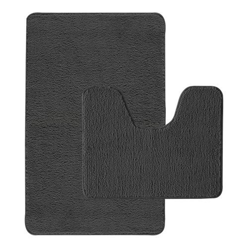 Tapis de bain Lot de 2 tapis de bain polyester 50x80cm + 50x40cm - Guy Levasseur - Modalova