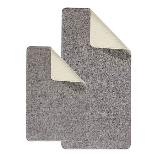 Tapis de bain Lot de 2 tapis de bain polyester 60x120cm + 50x80cm - Guy Levasseur - Modalova