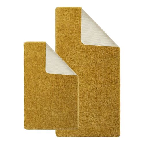 Tapis de bain Lot de 2 tapis de bain polyester 60x120cm + 50x80cm - Guy Levasseur - Modalova