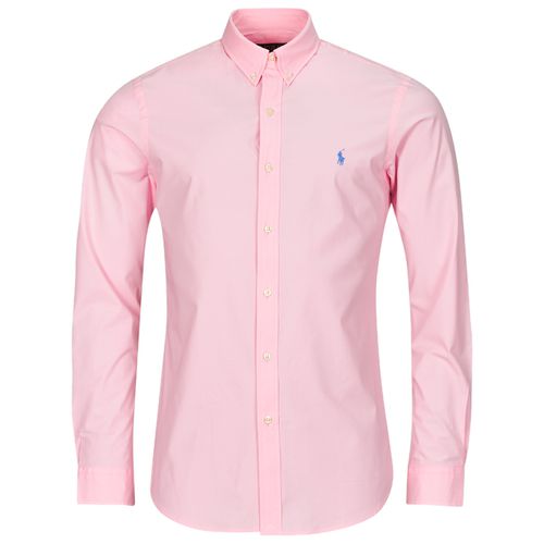 Chemise CHEMISE AJUSTEE SLIM FIT EN POPELINE UNIE - Polo Ralph Lauren - Modalova