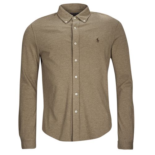 Chemise CHEMISE AJUSTEE COL BOUTONNE EN POLO FEATHERWEIGHT - Polo Ralph Lauren - Modalova