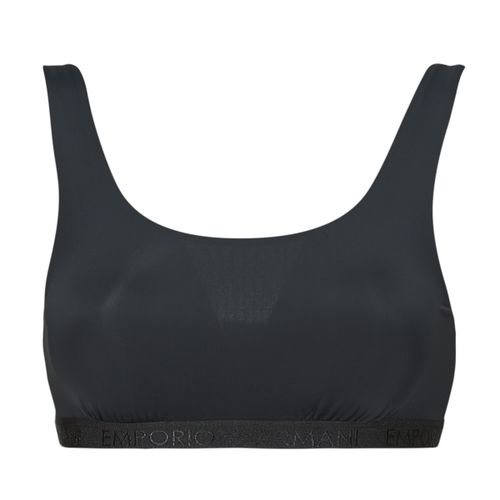 Brassières ALL OVER LOGO MESH BRALETTE - Emporio Armani - Modalova