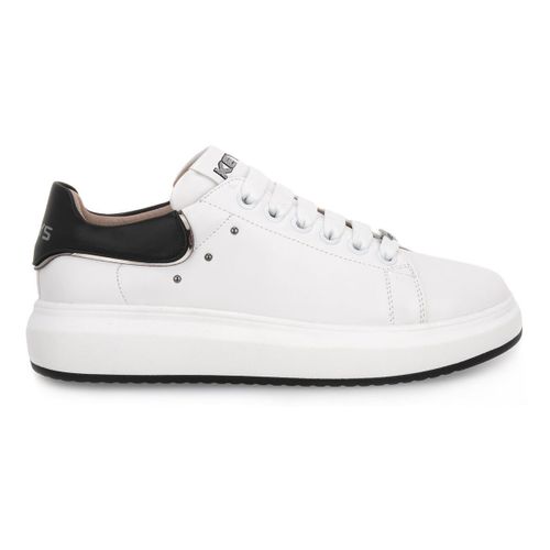 Baskets basses Keys WHITE BLACK - Keys - Modalova
