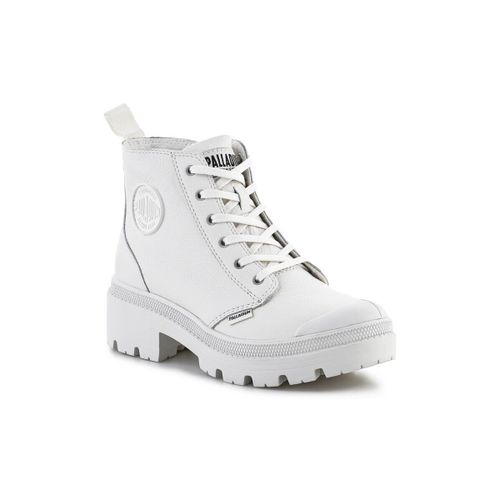 Baskets montantes Pallabase Leather White black M - Palladium - Modalova