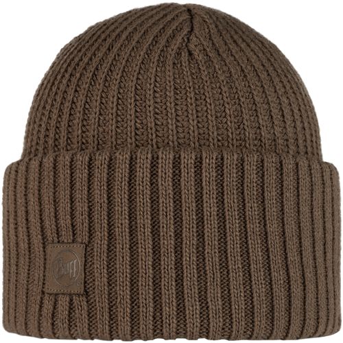 Bonnet Knitted Fleece Hat Beanie - Buff - Modalova