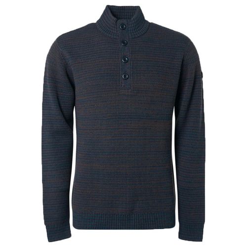 Sweatshirts Pull Mocker Marine Mélanger - No Excess - Modalova
