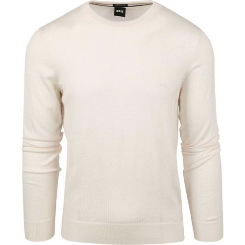 Sweatshirts Pull Botto Laine Ecru - BOSS - Modalova