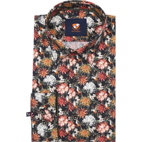 Chemise Chemise convenable imprimée multicolore 267-13 - Suitable - Modalova