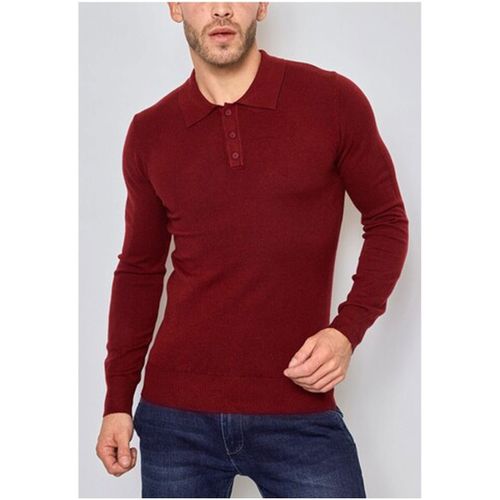 Pull Pull col polo H, Bordeaux - Kebello - Modalova