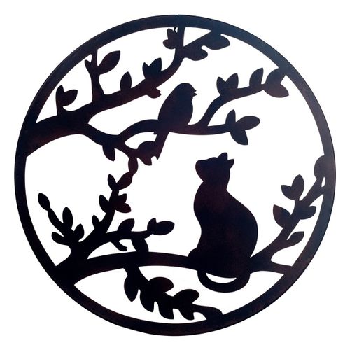 Statuettes et figurines Mur D'Oiseaux Et Chat - Signes Grimalt - Modalova