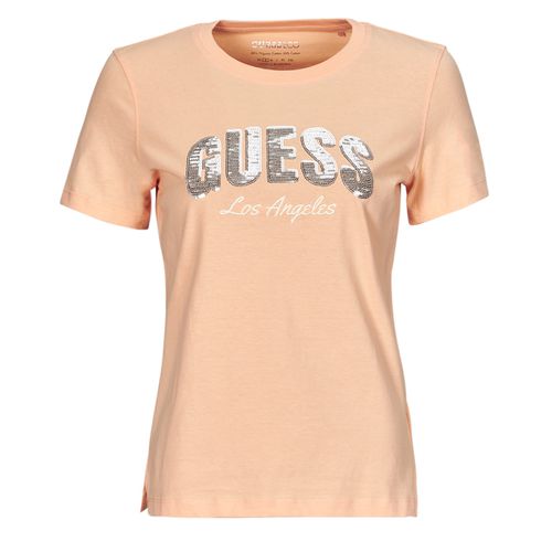 T-shirt Guess SEQUINS LOGO TEE - Guess - Modalova