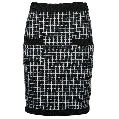 Jupes boucle knit skirt - Karl Lagerfeld - Modalova