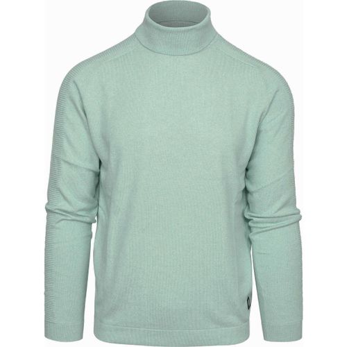 Sweatshirts Pull Col Roulé Vert Clair - Blue Industry - Modalova