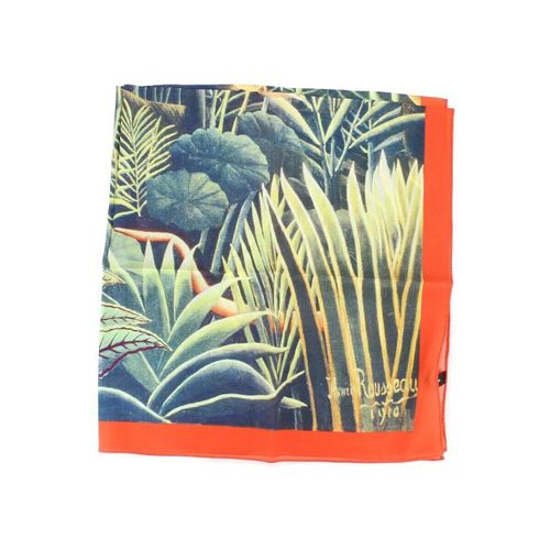 Echarpe Carré 90 Rousseau La Jungle - Brochier Soieries 1890 - Modalova