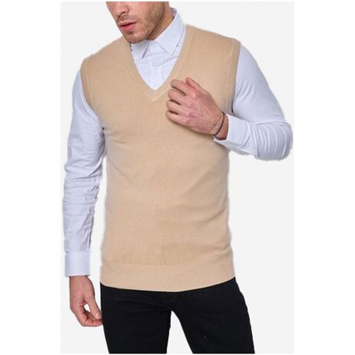 Pull Pull debardeur H, Beige - Kebello - Modalova