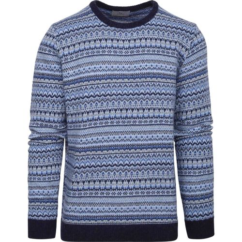 Sweatshirts Prestige Fair Isle Pullover Bleu - Suitable - Modalova