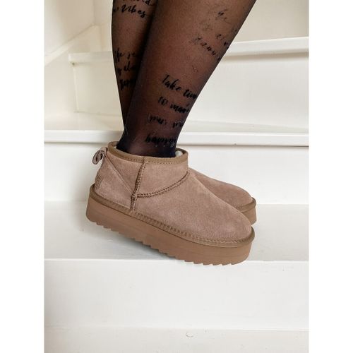 Bottines - Bottines fourrées HC.YWPLA01 Taupe - Colors of California - Modalova