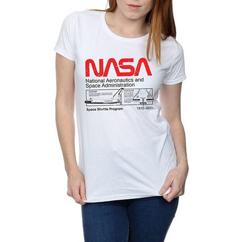T-shirt Nasa Classic Space Shuttle - Nasa - Modalova