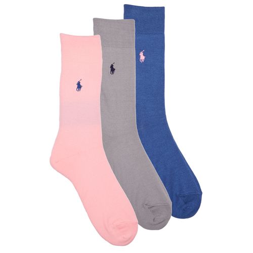 Chaussettes 84023PK-MERC 3PK-CREW SOCK-3 PACK - Polo Ralph Lauren - Modalova