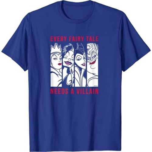 T-shirt Every Fairy Tale Needs A Villain - Disney - Modalova