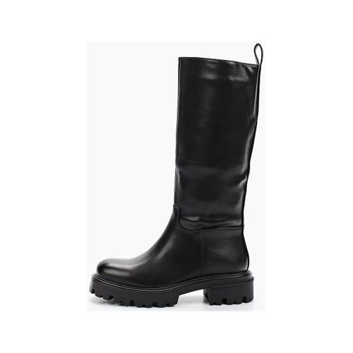 Bottes Bottes de pluie montantes noir à plateforme cranté - Vera Collection - Modalova