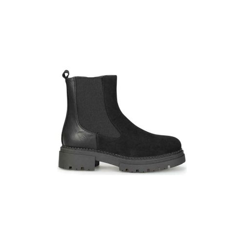 Bottines Bottines chelsea simili daim, Noir - Vera Collection - Modalova
