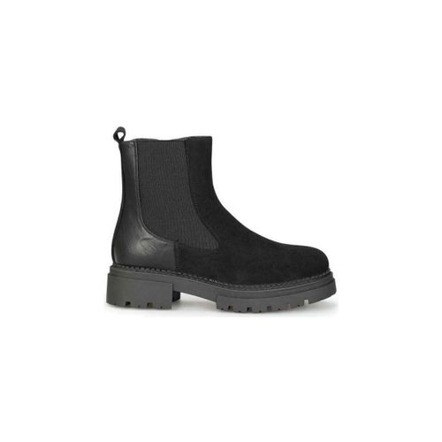 Bottines Bottines chelsea simili daim, Noir - Vera Collection - Modalova