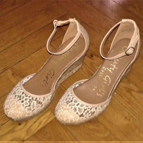 Ballerines Chaussures espadrilles talon compensées - Sans marque - Modalova