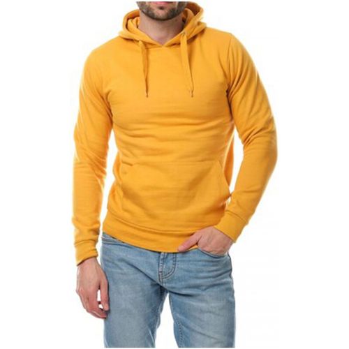 Pull Sweat à capuche H, Jaune - Kebello - Modalova