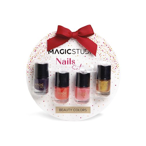 Vernis à ongles Lot D 39;ongles Colorés 4 Pcs - Magic Studio - Modalova