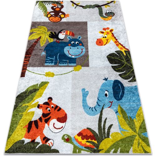 Tapis Tapis lavable JUNIOR 51858.802 animaux, Afrique po 140x190 cm - Rugsx - Modalova