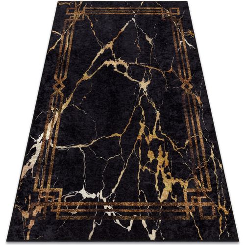 Tapis Tapis lavable MIRO 51333.801 Marbre, cadre antidé 140x190 cm - Rugsx - Modalova