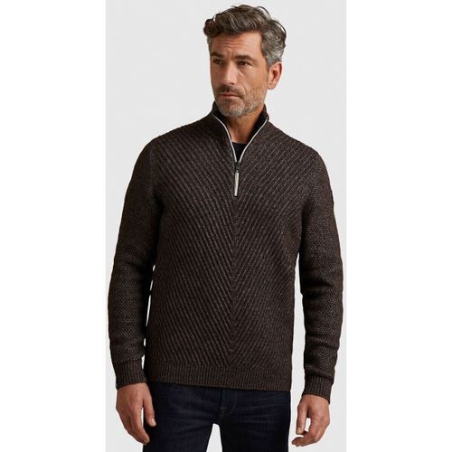 Sweatshirts Pullover Demi-Zip Laine Marron - Vanguard - Modalova