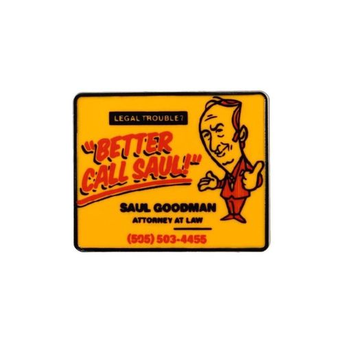 Broches Pin's Breaking Bad - Publicité Better Call Saul - Clj Charles Le Jeune - Modalova