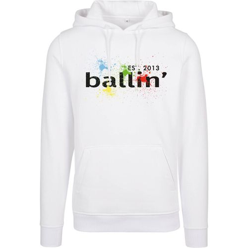 Pull Paint Splatter Hoodie - Ballin Est. 2013 - Modalova