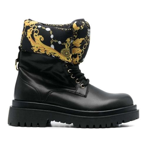 Bottines drew booties black gold - Versace Jeans Couture - Modalova