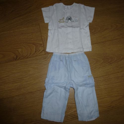 Ensembles enfant Ensemble pantalon + t-shirt - 9 mois - New Man - Modalova