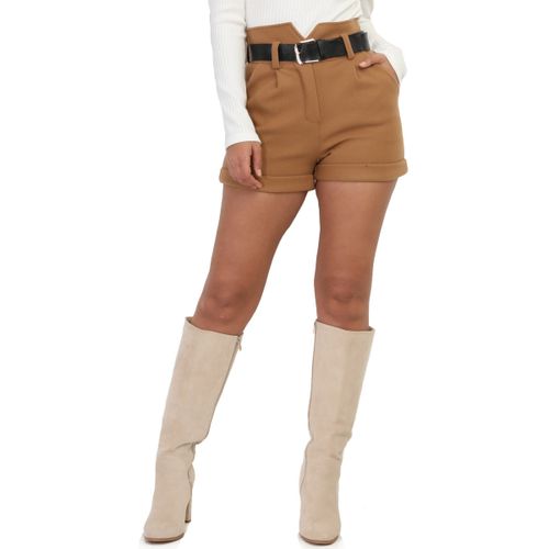 Short Shorts - Camel - La Modeuse - Modalova