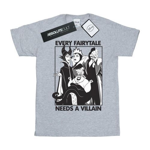 T-shirt Every Fairy Tale Needs A Villain - Disney - Modalova