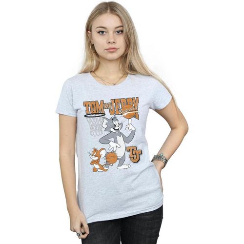 T-shirt Spinning Basketball - Dessins Animés - Modalova
