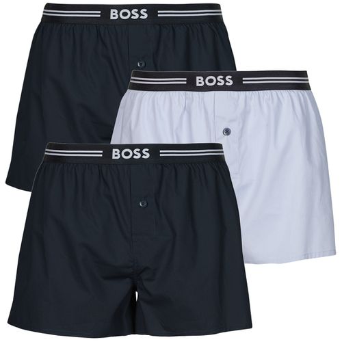 Caleçons BOSS 3P Woven Boxer - BOSS - Modalova