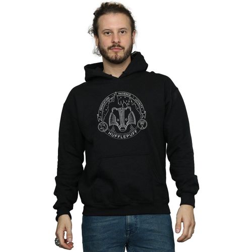 Sweatshirts à capuche Hufflepuff - Harry Potter - Modalova