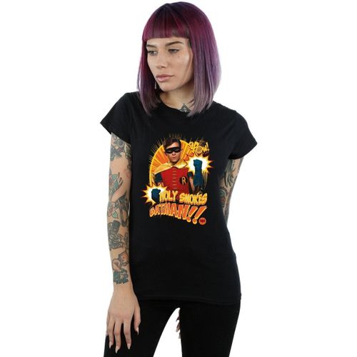 T-shirt Dc Comics Holy Smokes - Dc Comics - Modalova