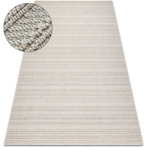Tapis Tapis JERSEY 19233 crème - Lignes, structurelles, 80x150 cm - Rugsx - Modalova
