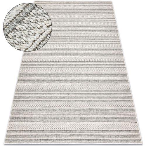 Tapis Tapis JERSEY 19233 gris - Lignes, structurelles, 240x330 cm - Rugsx - Modalova