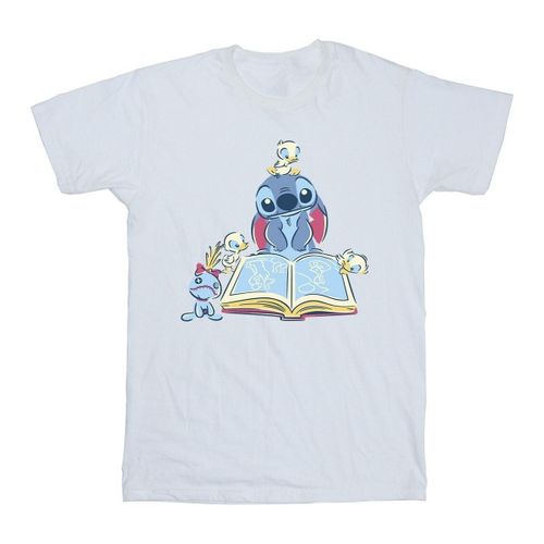 T-shirt Reading Reading A Book - Disney - Modalova