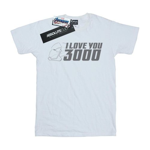 T-shirt Avengers Endgame I Love You 3000 - Marvel - Modalova